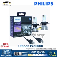 Philips Ultinon Pro3000 LED H1 H3 H4 H7 H11 HB3 HB4 HIR2 12V 24V Headlight Fog Lamp Hi/lo Beam Powerful Brightness 6500K Car Accessories