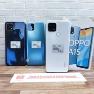 Terlaris Oppo A15 3/32 GB HP Second Seken Bekas Oroginal Ex Garansi