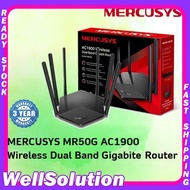 Mercusys Powered By TP-Link MR50G AC1900 Wireless Dual Band Gigabite Router ( AX WiFi6 TPLink ) Simi