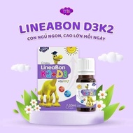 Lineabon D3K2 - Vitamin helps increase height, supports stunted children