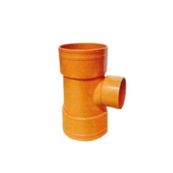 ♞MOLDEX Orange PVC Fittings -TEE REDUCER (3" x 2", 4" x 2", 4" x 3"}
