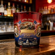 250th Anniversary Heritage-Whiskey Glass Food Grade Whiskey Glass Whiskey Lovers Present