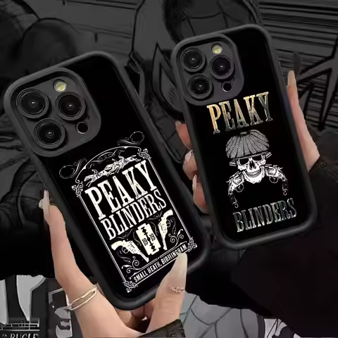 Movie P-Peakys-B-Blinders Phone Case For Iphone 16 15 14 13 12 11 Pro Max Plus 17 Air Shell