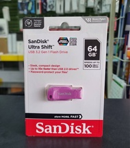 Flash Drive SanDisk Ultra Shift CZ410 64GB USB 3.2 100MB/s- 5Y