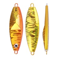 40g 60g 80g100g UV lumious sea fishing metal jig lure lure fishing metal jig lure bait