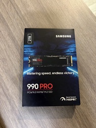 Samsung 990 PRO 2TB PCIe 4.0 NVMe M2 SSD