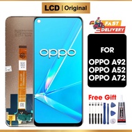 LCD OPPO A92 A52 A72 2022 Original TOUCHSCREEN Fullset Untuk Glass Touch Screen Digitizer ori Asli