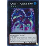 Yugioh Card - TCG - Number 71: Rebarian Shark / CT14-EN005'