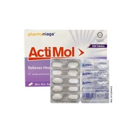 ACTIMOL 650MG (PARACEtAMOL 650MG) PANADOL 650MG 10's pharmaniaga actimol 650 paracetamol 10's