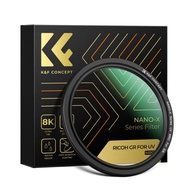 K&F Concept Ricoh Lens Mcuv Filter,for Ricoh GR IIIx,GR IIIx HDF,GR III,GR III HDF,GR4 and GR II