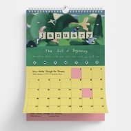 2026 Calendar - 2026 illustration calendar - 2026 Massicot Calendar