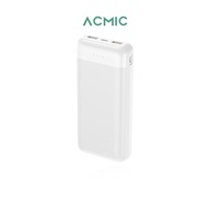 ACMIC A21 Powerbank 20000mAh พาวเวอร์แบงค์ แบตสำรองจ่ายไฟช่อง USB เท่านั้น รับประกันสินค้า 1 ปี ACMI