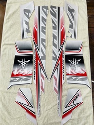 Bộ tem decal dán xe máy Yamaha Sirius Rc Fi màu trắng zin thái siêu đẹp