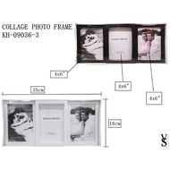 PHOTO COLLAGE FRAME 3 in 1 4R (KH-09036-3) PHOTO COLLAGE FRAME