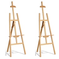 Easel 175cm Tripod Display Stand Wooden Yellow Pine Lift Easel Pine Easel Wooden Easel Easel PGEU