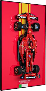 DALDED Wall Display Board for Racing Car Model 42207 β Premium Collector Frame with Gradient Finish
