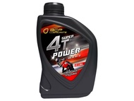 [ยกลัง12ขวด] น้ำมันเครื่องบางจาก ซุปเปอร์ 4 ที เพาเวอร์ ขนาด 0.8 ลิตร BCP SUPER 4T POWER SAE40