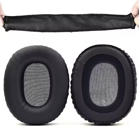 Headset Ear Pads Noise Cancelling for Marshall Monitor/Monitor 2 Headphone Memory Sponge Earmuff Ear