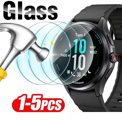 Tempered Glass Compatible For Garmin Swim 2 Screen Protector For Forerunner 45 55 165 235 255 Fenix 