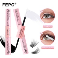 Fepo Double Headed Black Eyelash Adhesive Transparent Eyelash Raincoat  Makeup Accessories