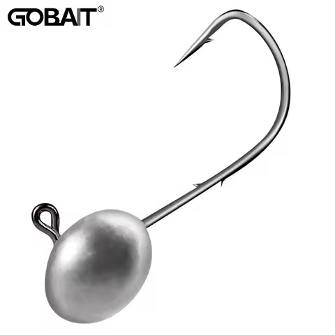 Jig Head Hook 1.5g 2.5g 3.5g 4.5g 5.5g 6.5g High Strength Angle Sharp Root Double Barbed Gear Lure C