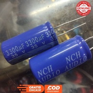 ELKO 3300UF 35V CAPACITOR ELCO 3300 UF 35 CAPACITOR NCH AUDIOVOLT