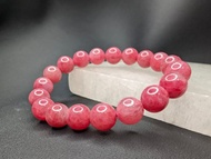 【訂製品】薔薇輝石 櫻花雨 玉化 7-13mm Rhodonite 手串 天然