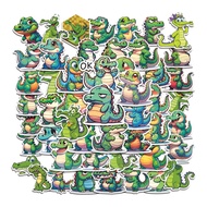 50 Pcs GaoGao Alligator Stickers Cute Waterproof GaoGao Crocodile/s for Notebook, Bicycle, Skateboar