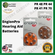 🔥ENGION PRO (PR48)(PR44)(PR41)(PR70) Zinc Air Hearing Aid Batteries 1.4V(6pcs/pack)🔥