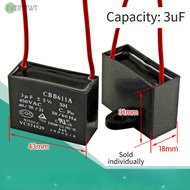 Motor Run Capacitor CBB61 450VAC 3uF 6uF or 10uF for Ceiling Fan and Exhaust Fan