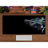 Zombie Hand Gaming Desk Pad RGB Gaming Mouse Pad,Vampire LED Light Gaming Desk Mat,Desk Decoration, Mousepads XXL,Keyboard Laptop Mat