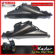 แฟริ่งตัวใน  YAMAHA  XMAX 2023 1คู่ XMAX 2023 ลายคาร์บอน   เคฟล่าxmax2023 คาร์บอนxmax2023 carbon xma
