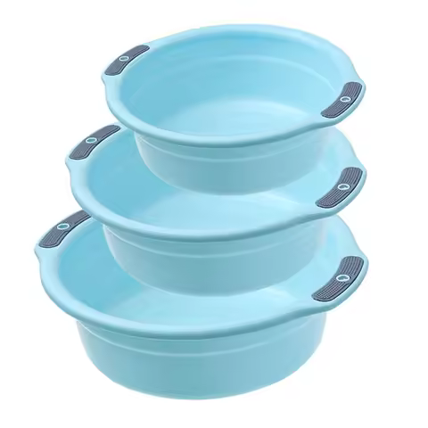 Wash Basin Plastic Reinforced Large Capacity Non-Slip Wash Basin Home & Dormitory Wash Basin Home Wa
