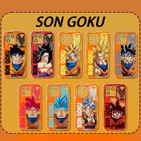 D-Dragon Ball Son Goku SAIYAN Case for Xiaomi POCO X8 Pro Max X7 X6 Neo X5 X3 F8 F7 Ultra F6 F5 F3 M