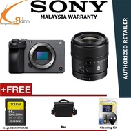 Sony FX30 Digital Cinema Camera with Sony E 15mm f/1.4 G Lens