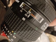鏡頭 24 50mm af nikon ais 只能手動變焦 35mm 稍卡 仍可用 無配件