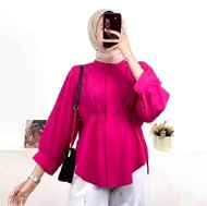 TERMURAH[KEMEJA SERUT AIKO WANITA]AIKO SHIRT BLOUSE KEKINIAN