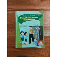 In-depth Used Book Of Thematic Text Book Of Animal And Human Movement Organs 5A Class V SD/MI