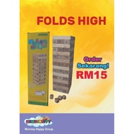 Folds High 51pcs Woodeb Blocks