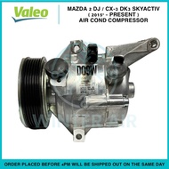 • Mazda 2 DJ / CX3 CX-3 DK3 SKYACTIV (2015’-Present) • (Valeo) Air Cond Compressor (Original) • Wint