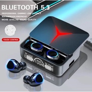 TWS Bluetooth Earphone M90 Pro Bass Bluetooth Headphone Hi-Res Audio Touch Control Wireless Headset 