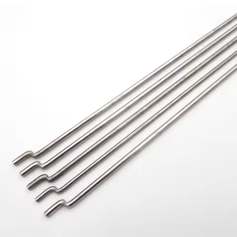 5PCS 1.5mm 1.8mm 2.0mm 2.5mm 3.0mm Tie Rod Steering Push Rod Linkage Z Shape Rod for DIY RC Airplane