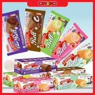ON2GO 16g x 20pcs London Choco Roll Cake Pandan Double Choc Strawberry Milk Flavour