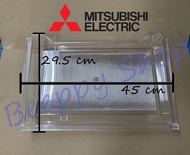 ถาดใต้ช่องฟรีซ MITSUBISHI รุ่น MR-S49/S14/14/17/49 ถาดแช่เนื้อ Meat Tray ถาดใต้ช่องแข็ง ชั้นวางใต้ช่