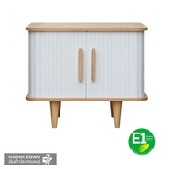 MOOVE E1 Bedside Cabinet Sliding Door 60x40x45 White