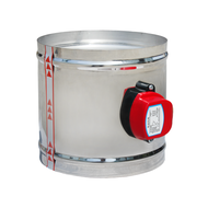 【Popular Categories】 150mm Stainless Steel Air Damper Valve Hvac Electric Air Duct Motorized Damper 