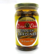 Dona elena spanish sardines in corn oil 228g
