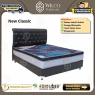 Kasur Springbed Fortuner New Classic Biru / Matras Fortuner Plushtop