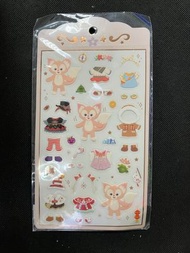 迪士尼 達菲家族 Duffy and Friends 玲娜貝兒 LinaBell 換裝貼紙[平行進口]