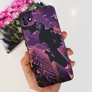 สำหรับ Infinix Smart HD 2021เคส X612 X612B พิมพ์ลายลูกกวาดเคสโทรศัพท์ซิลิโคนนิ่มสำหรับ Infinix Smart